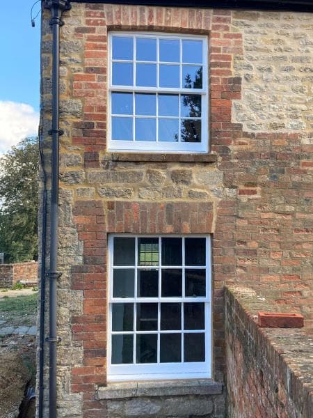 Lenborough Accoya Sash Window Installation 3 – Edinburgh Windows and Doors