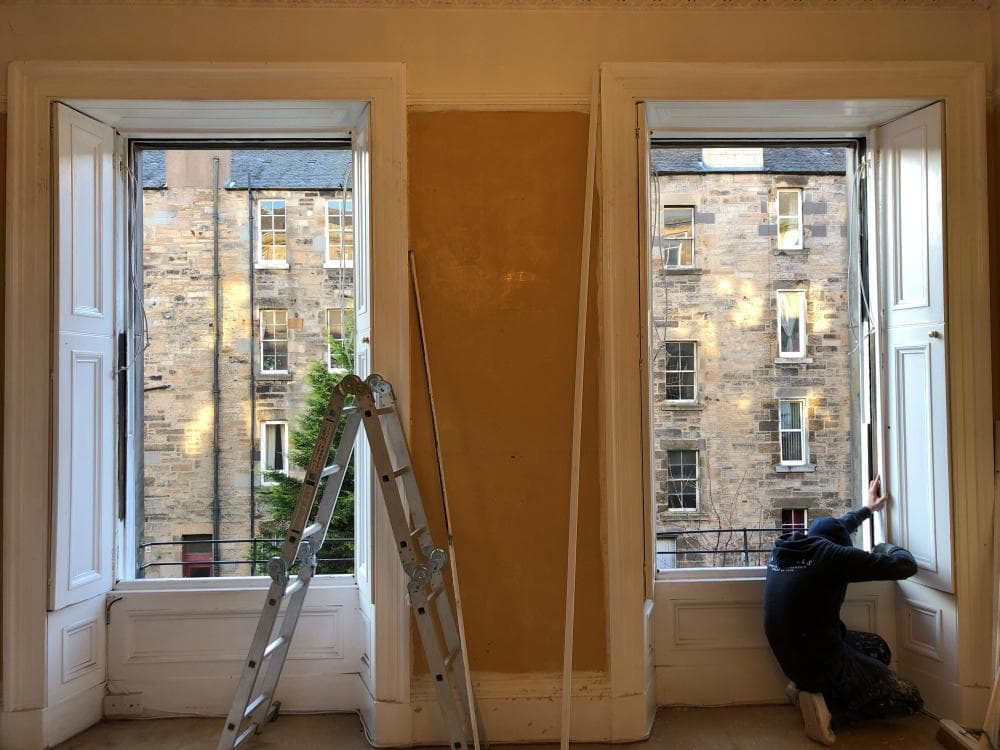Sash Window Restoration Edinburgh Listed Building 1 – Edinburgh Windows and Doors