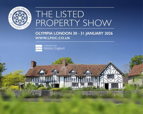 Listed Property Owners Club Event at Olympia London | Historic Property Experts